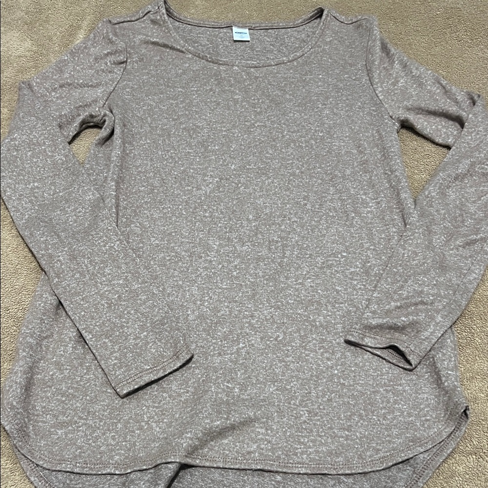 Women's Long Sleeve Heathered Top
